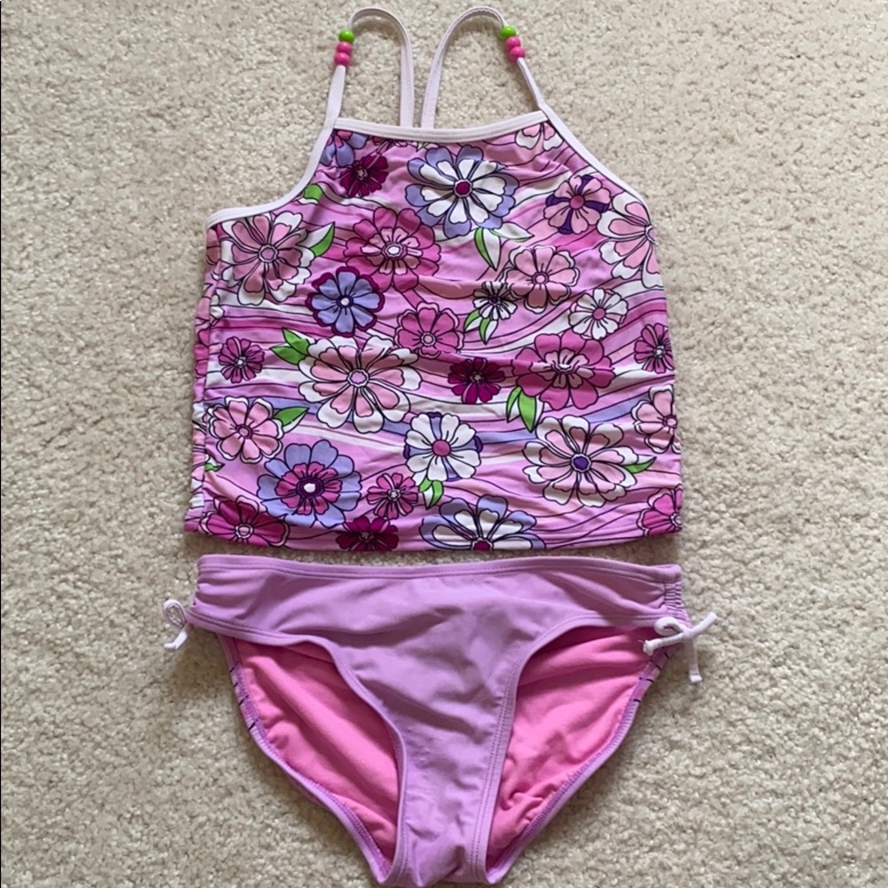 Flower two piece Swimsuit